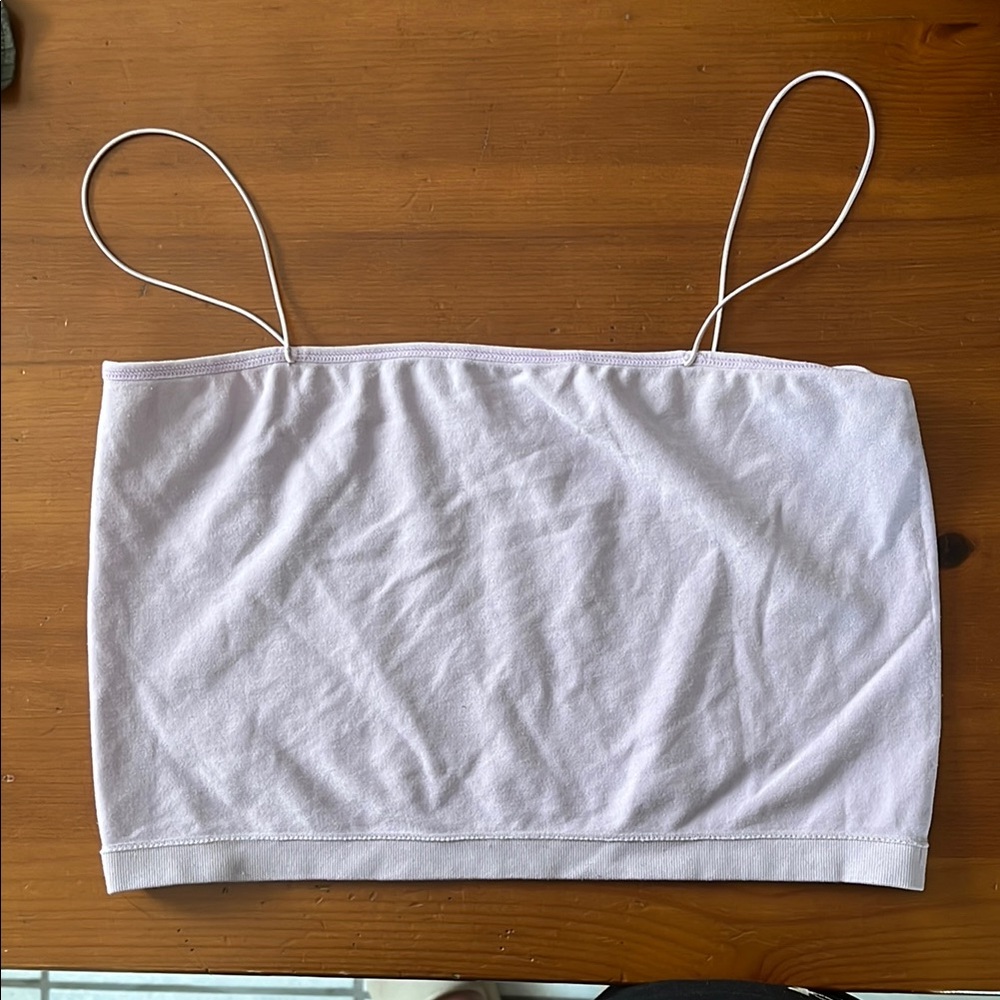 White Spaghetti Strap Top
